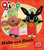 Bing As Seen On TV - Bing 5 Children Story Books Collection Pack Set - (Dressing Up, Hide and Seek, Looking After Flop, Big Slide, Where's Hoppity)
