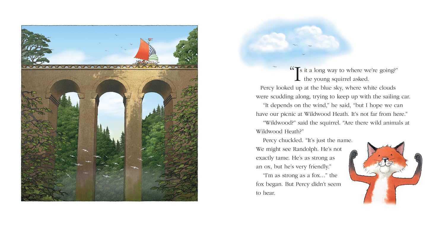 Once Upon a Journey: A funny new illustrated children’s picture book about Percy the Park Keeper and his animal friends!
