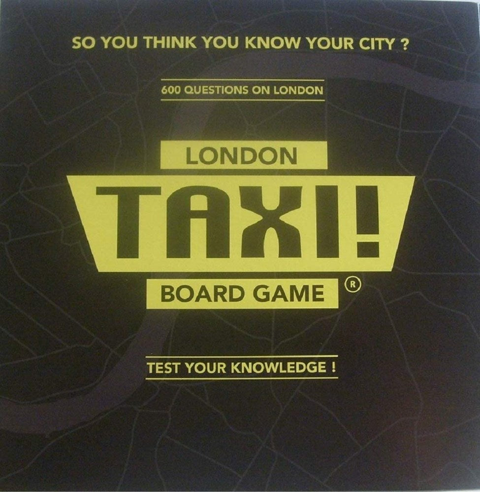Taxi Board Game; London City Edition