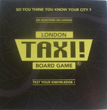 Taxi Board Game; London City Edition
