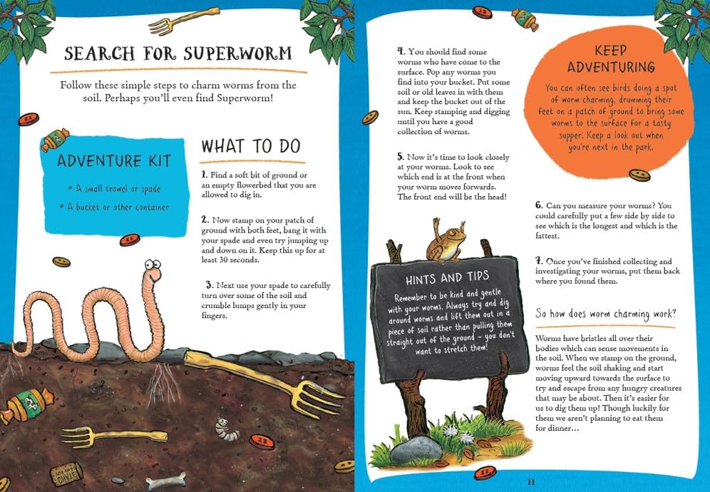 Superworm and Friends Outdoor Activity Book
