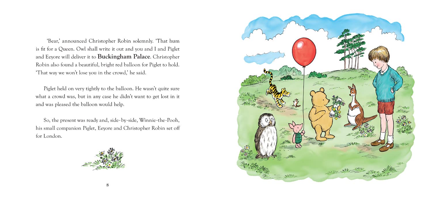 Winnie the Pooh Meets the Queen: An illustrated classic children’s book and a charming tribute to Her Majesty Queen Elizabeth II