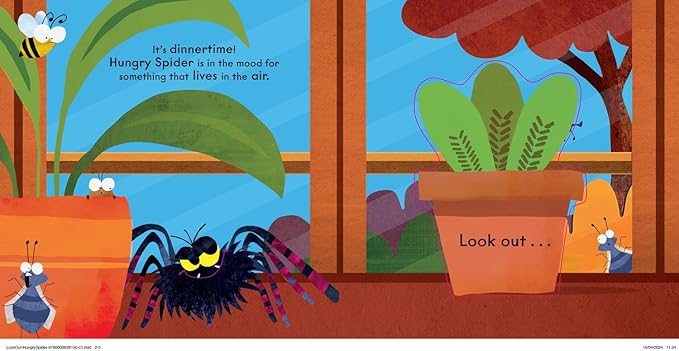 Look Out! Hungry Spider (Look Out! Hungry Animals)