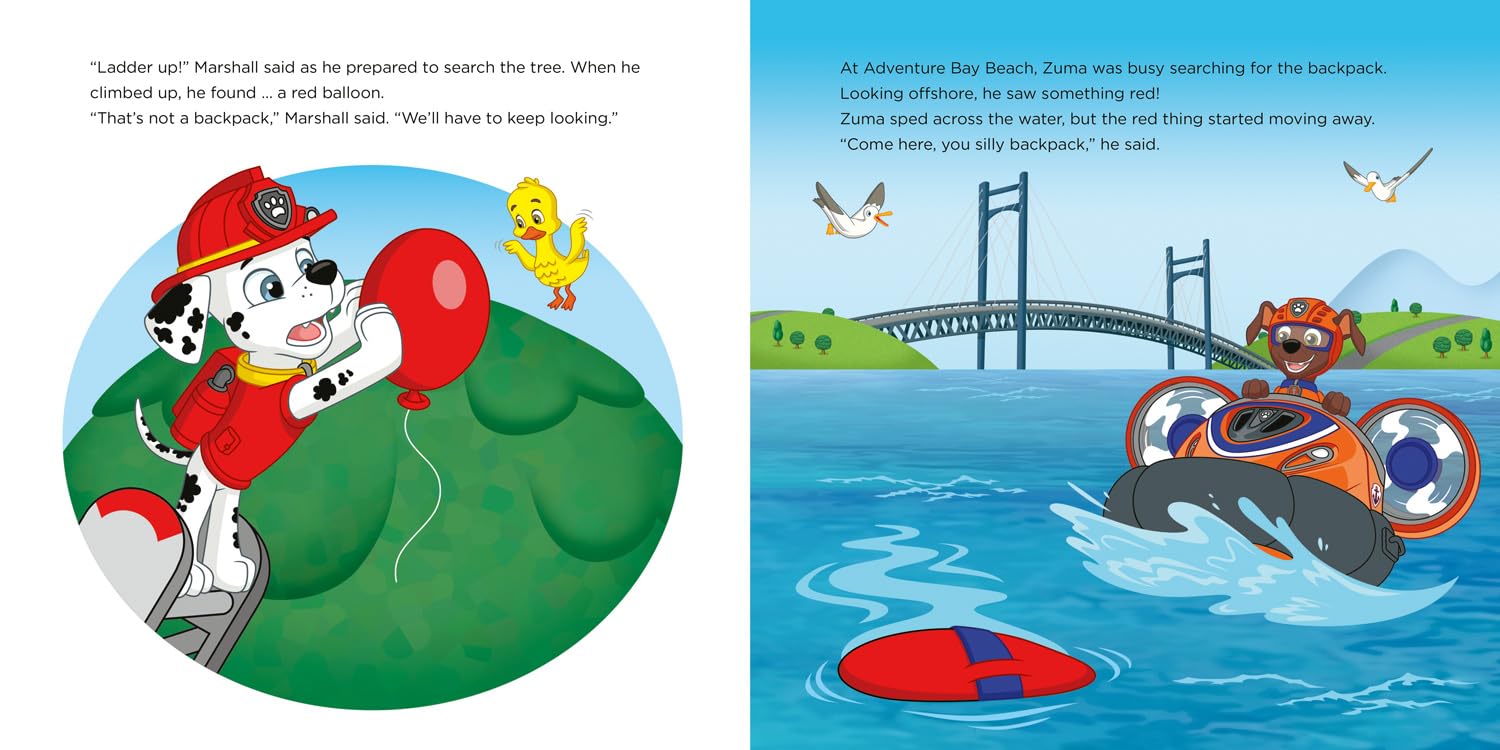 PAW Patrol First Day of School Picture Book: