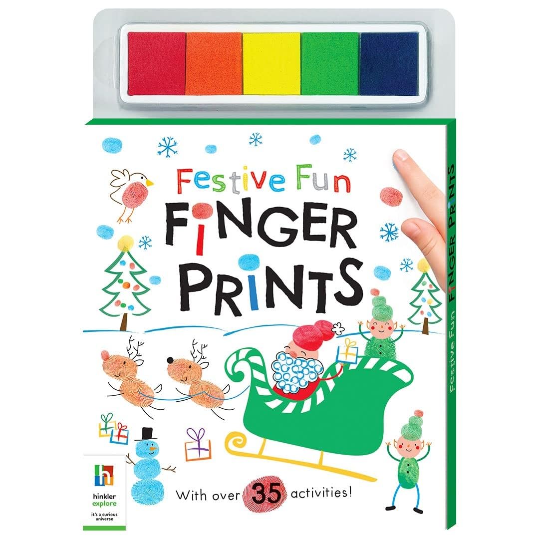 Festive Fun Finger Prints