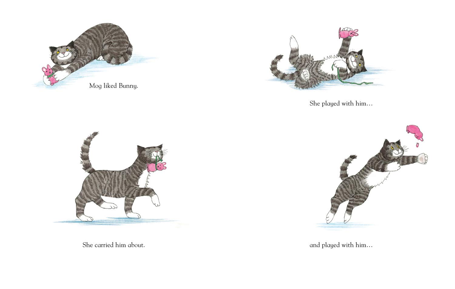 Mog and Bunny: The illustrated adventures of the nation’s favourite cat, from the author of The Tiger Who Came To Tea