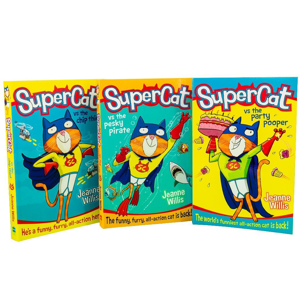 Super Cat vs the Pesky Pirate - 3 Books Collection