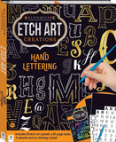 Kaleidoscope Etch Art Creations: Hand Lettering Paperback