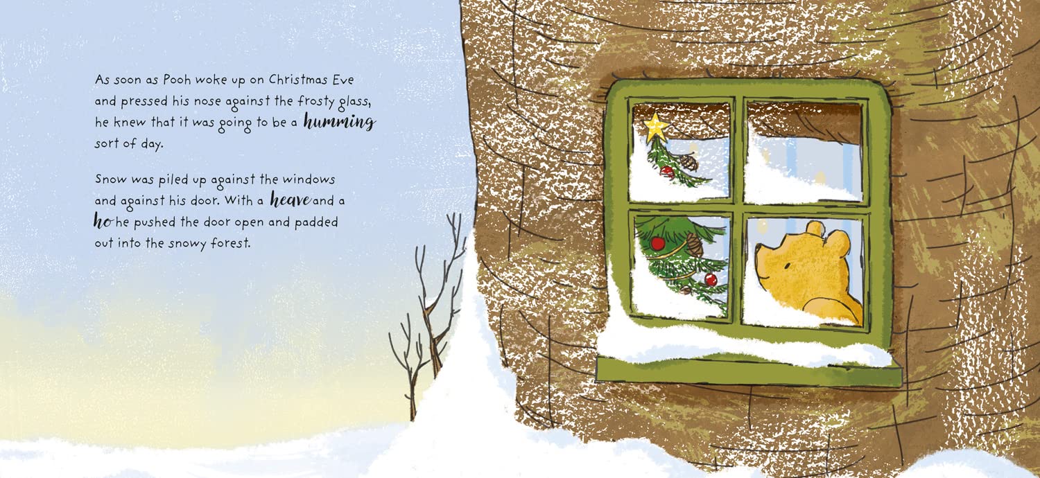 Winnie-the-Pooh: A Song for Christmas: A Perfect Festive Illustrated Storybook Gift for Young Fans of Milne’s Classic Stories