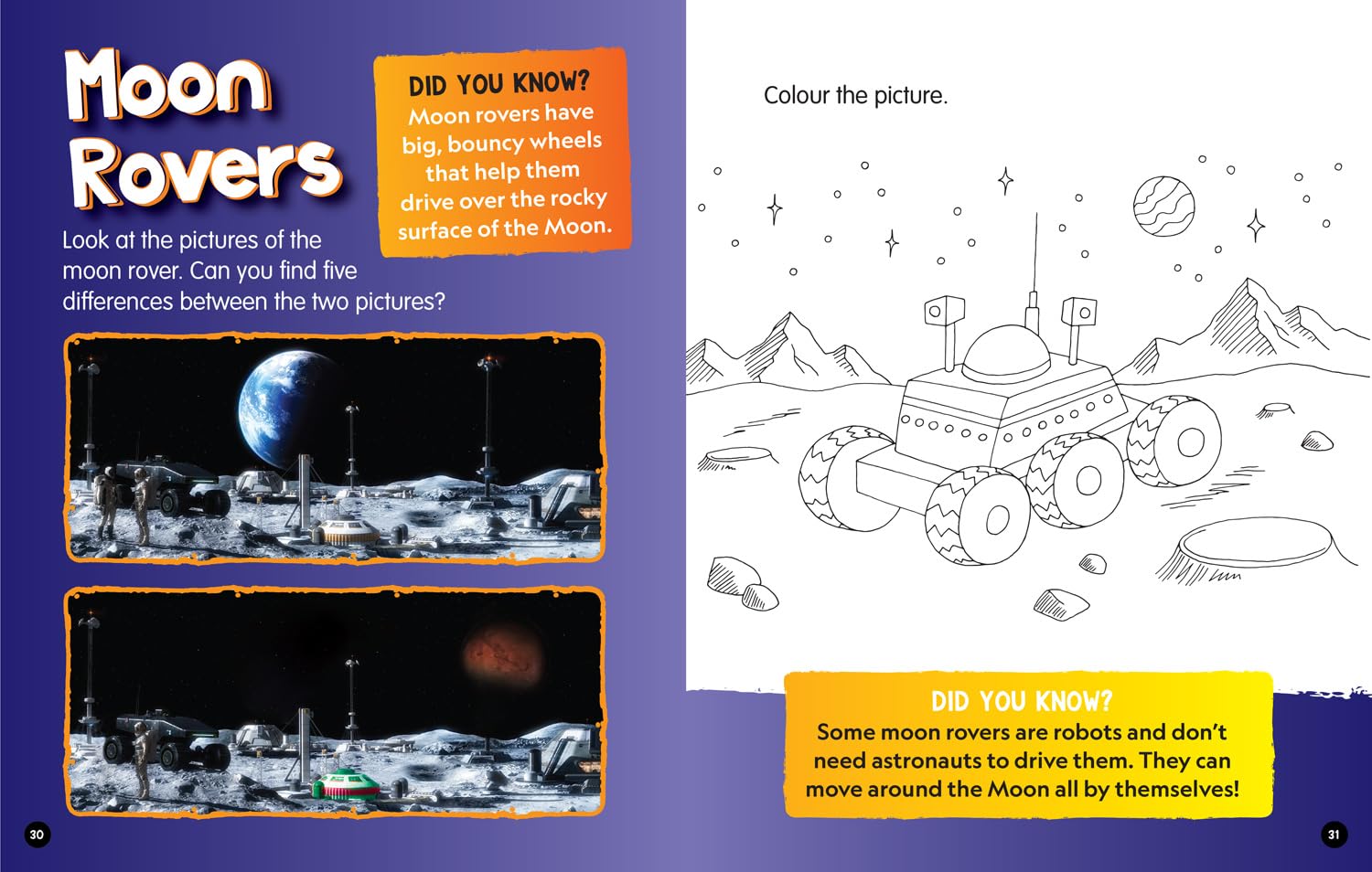 First Space Activity and Colouring Book
