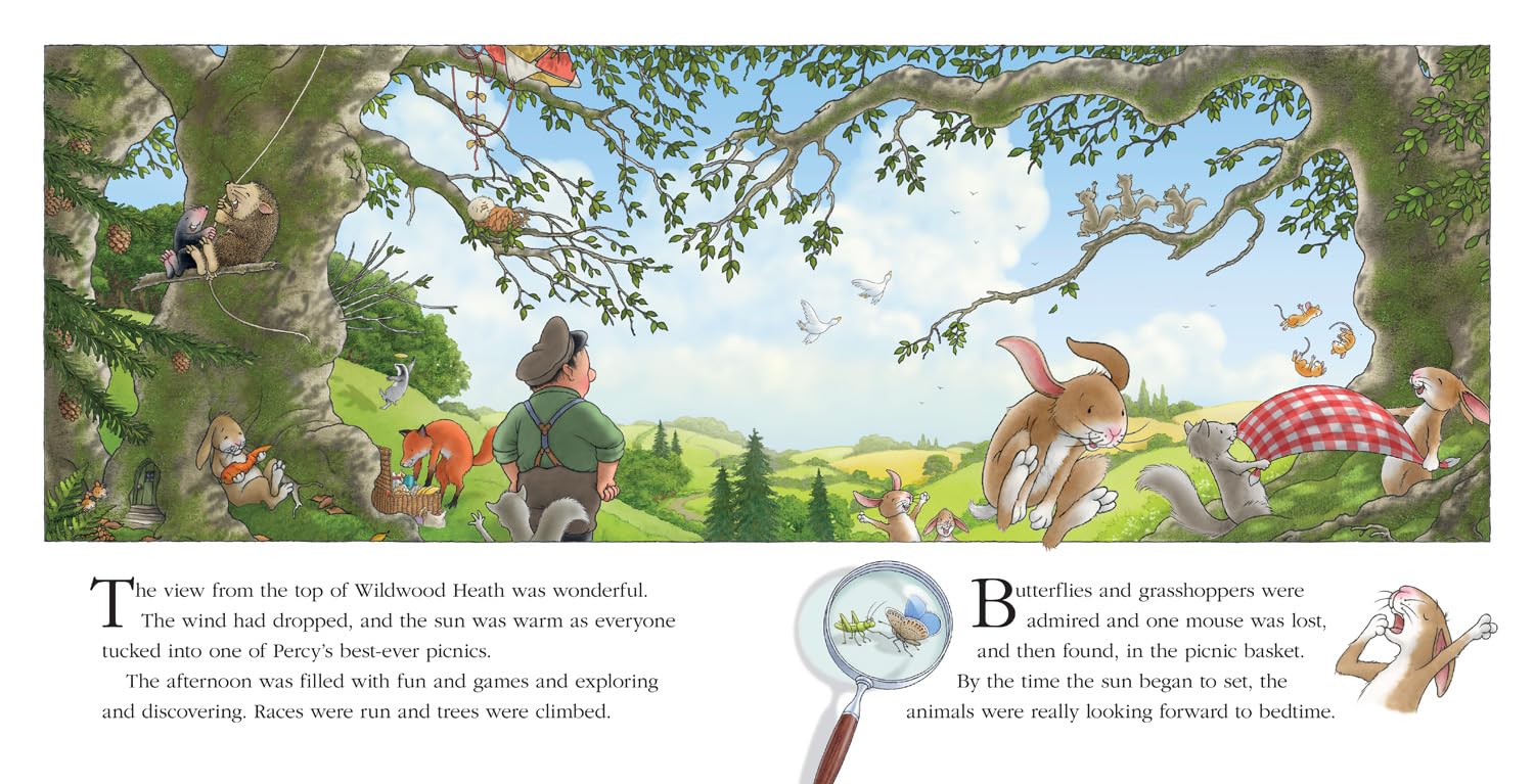 Once Upon a Journey: A funny new illustrated children’s picture book about Percy the Park Keeper and his animal friends!