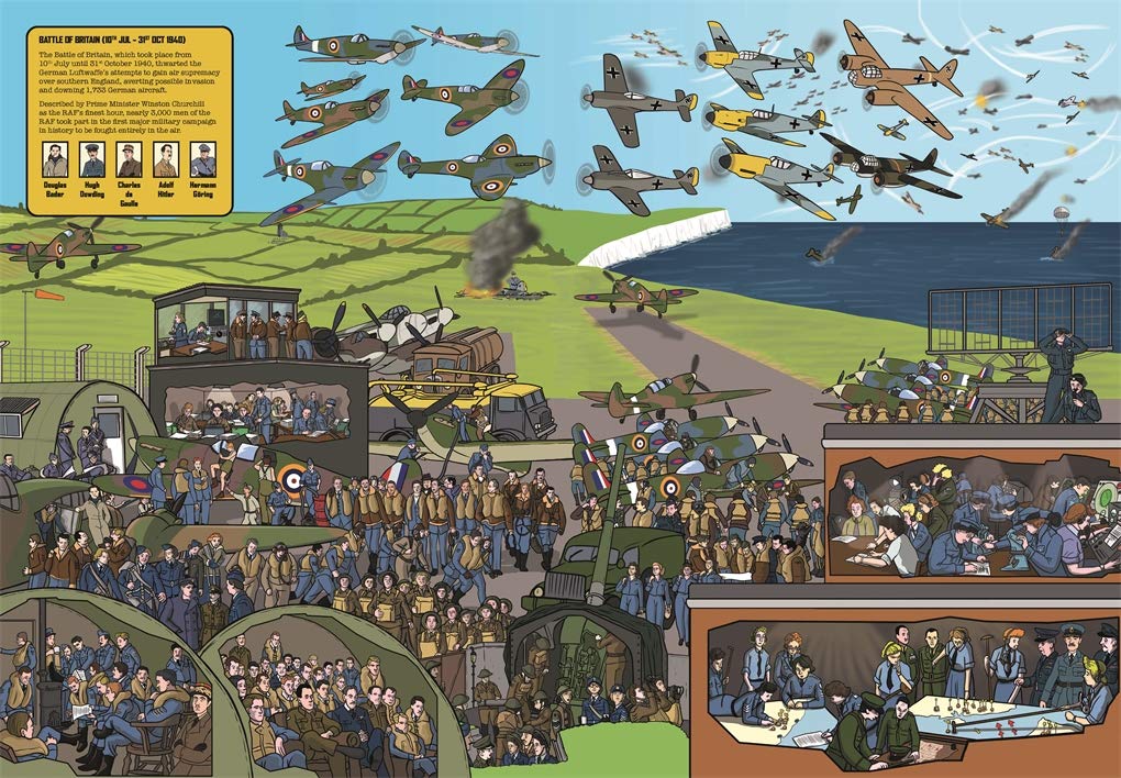 Where's Churchill?: A World War Two Search and Find Book