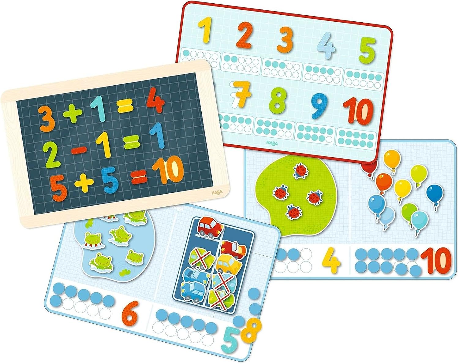 HABA 302589 Magnetic Game Box 1, 2 Numbers & You
