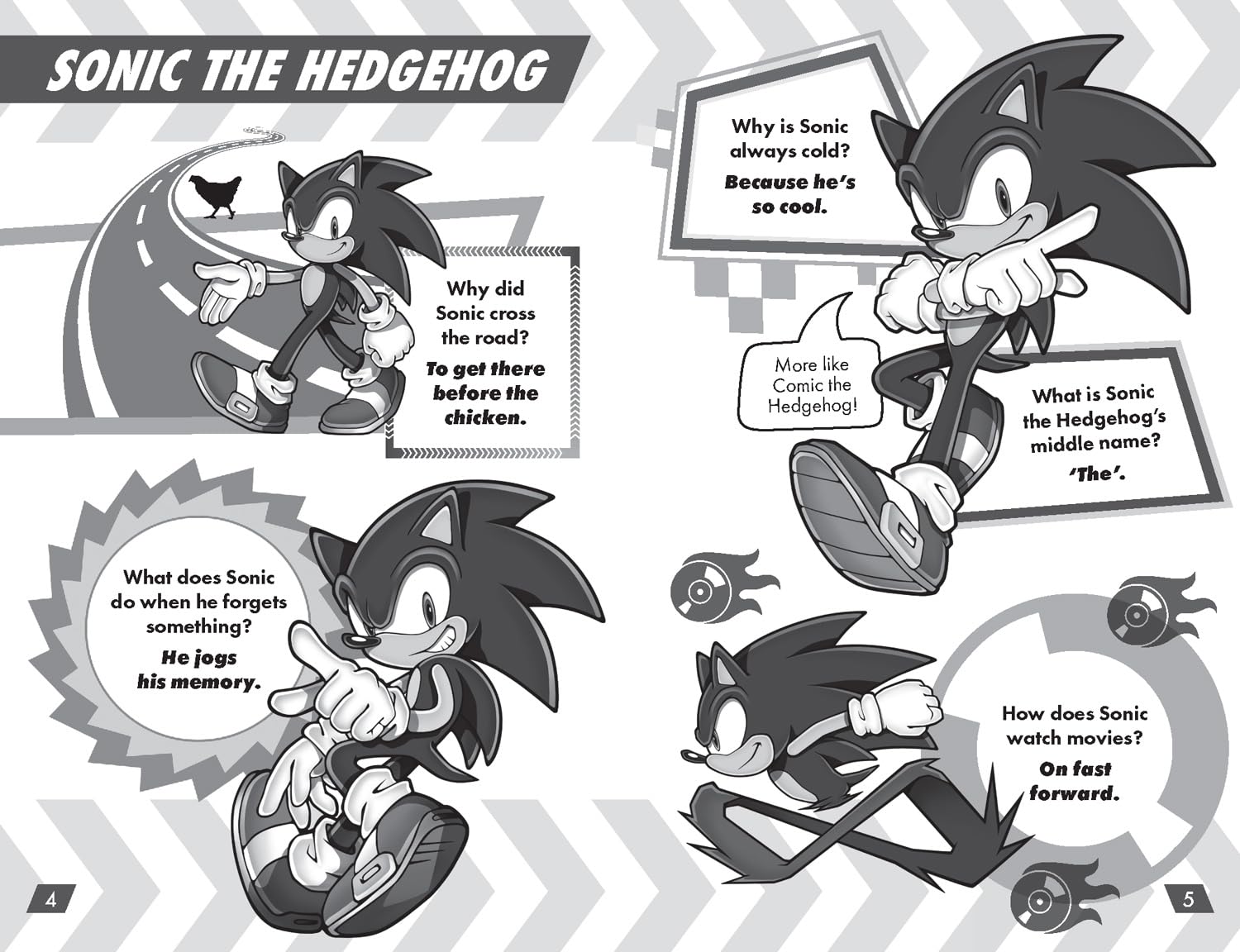 Sonic The Hedgehog Joke Book