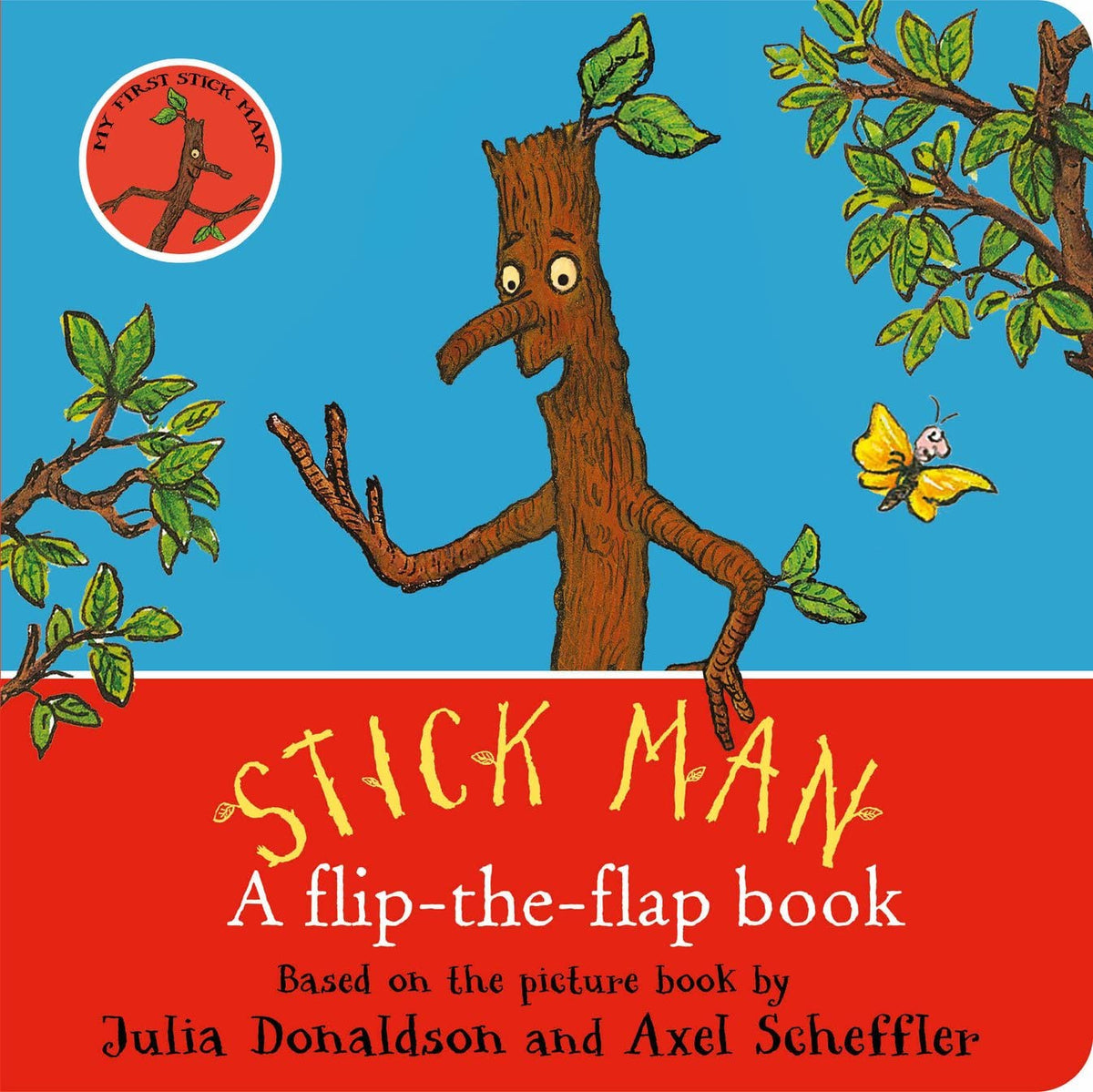 Stick Man: Flip-the-flap