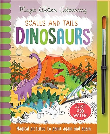 Scales and Tails - Dinosaurs (Magic Water Colouring)