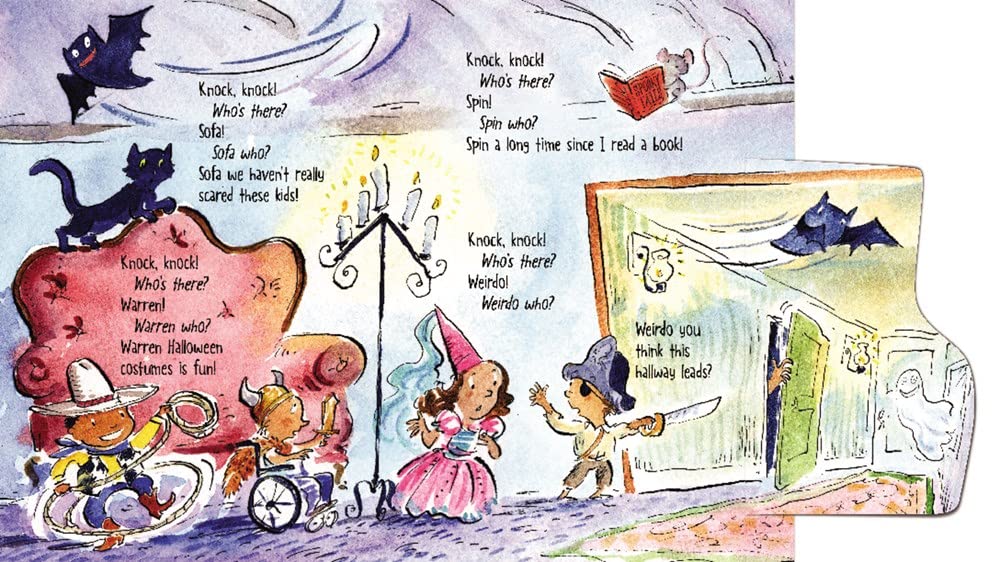 Boo Who?: And Other Wicked Halloween Knock-Knock Jokes: A Lift-The-Flap Halloween Joke Book for Kids (Lift-the-flap Joke Books)