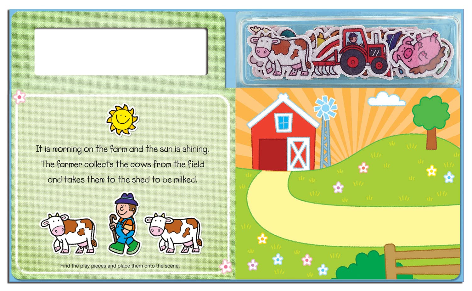 Play Felt Farm Animals