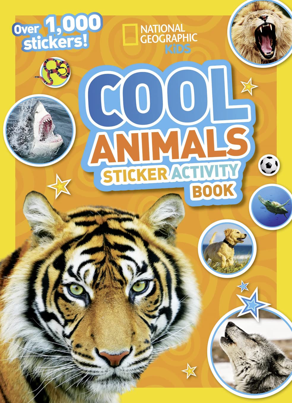 Cool Animals Sticker Activity Book: Over 1,000 Stickers! (Paperback)
