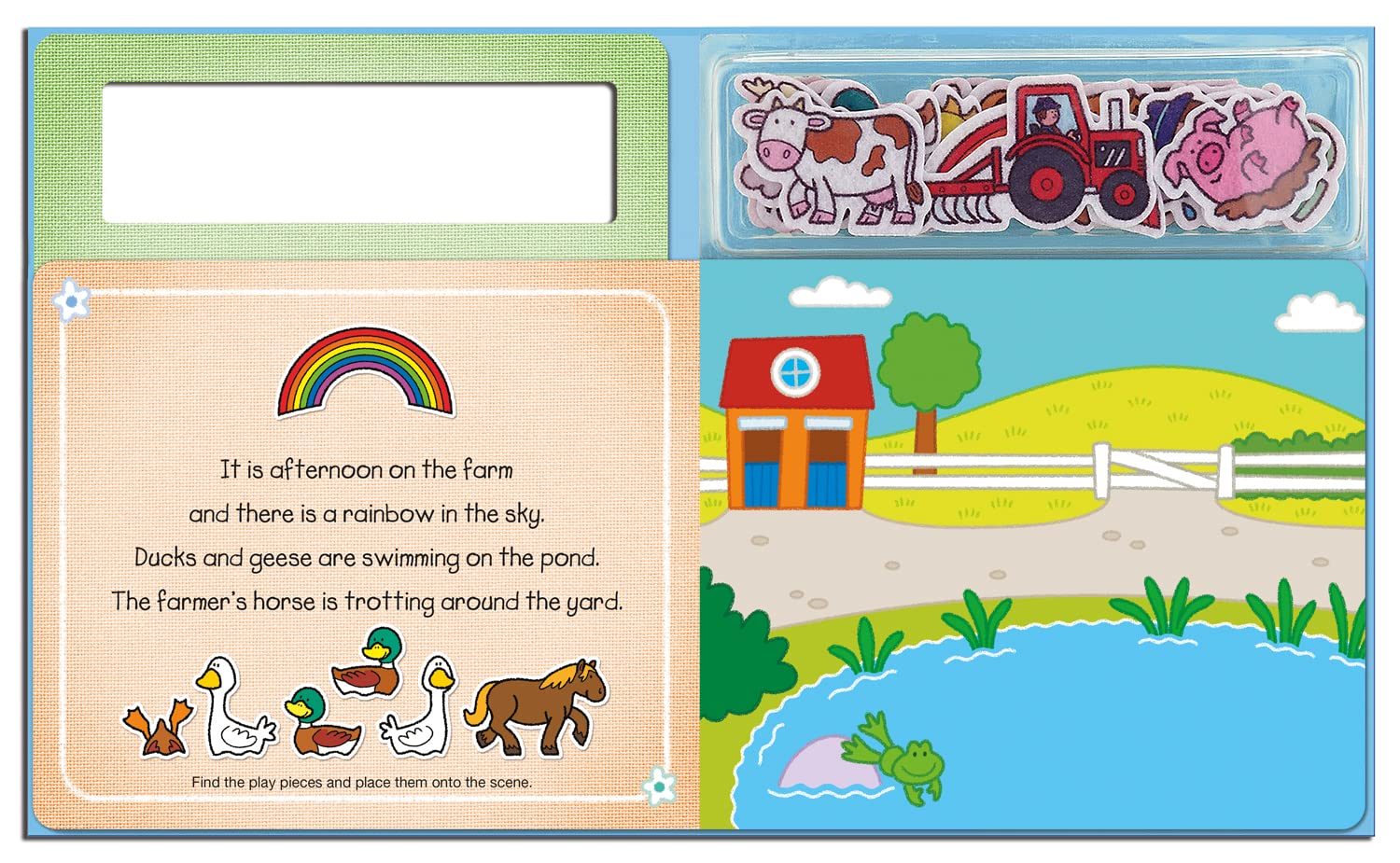 Play Felt Farm Animals