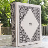 NRSVue, Holy Bible with Apocrypha, Journal Edition, Cloth over Board, Cream