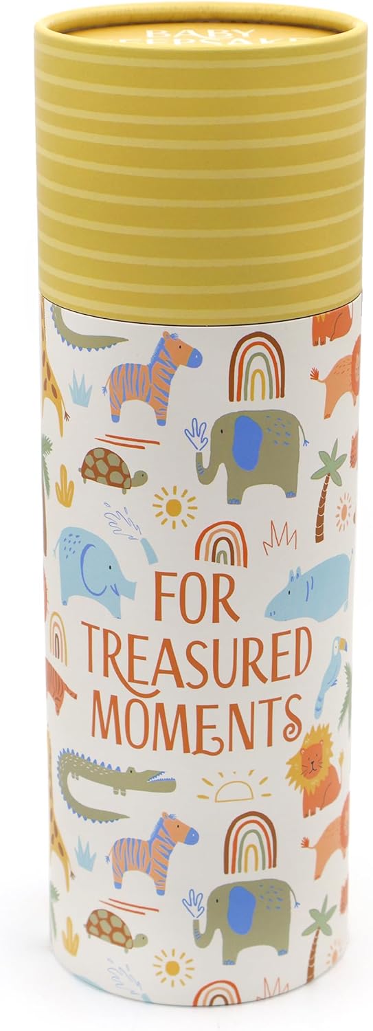 Baby Keepsake Capsule Tube - LULLABY ANIMALS