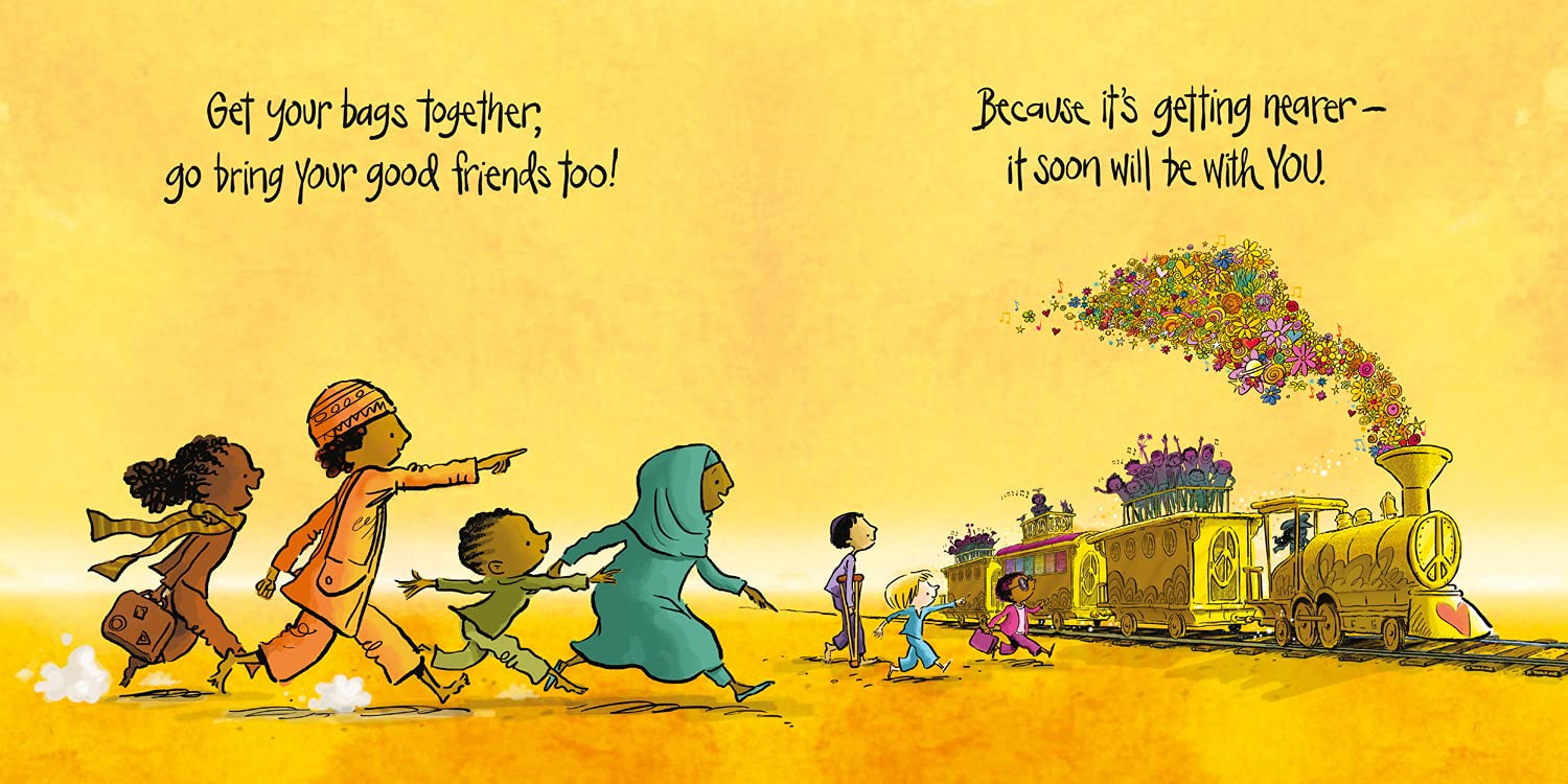 Peace Train: A beautifully illustrated children’s book about hope, peace and love – from the incredible singer-songwriter Cat Stevens!