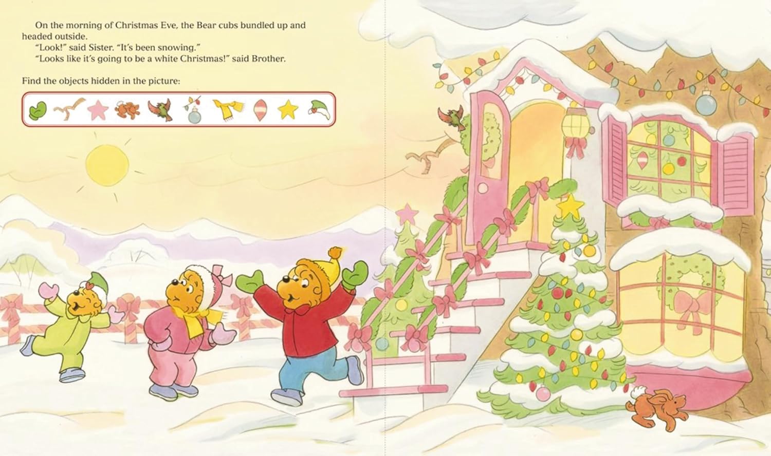 The Berenstain Bears Christmas Search and Find (Berenstain Bears/Living Lights: A Faith Story) [board_book