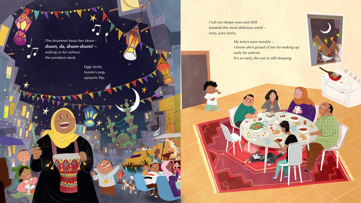 Ramadan Kareem: Experience the joy and traditions of Ramadan with this heart-warming illustrated children’s picture book.