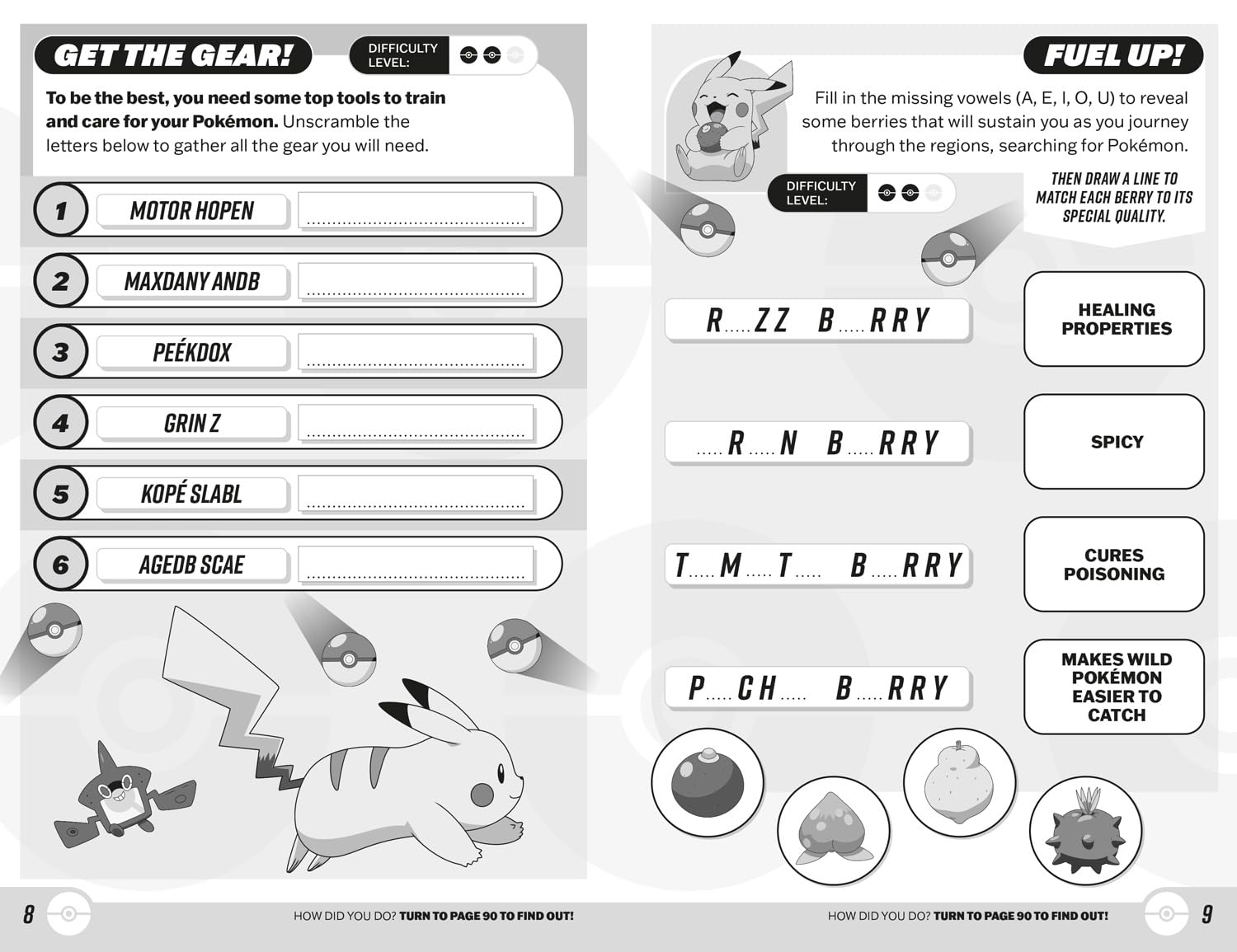 Pokémon Word Games