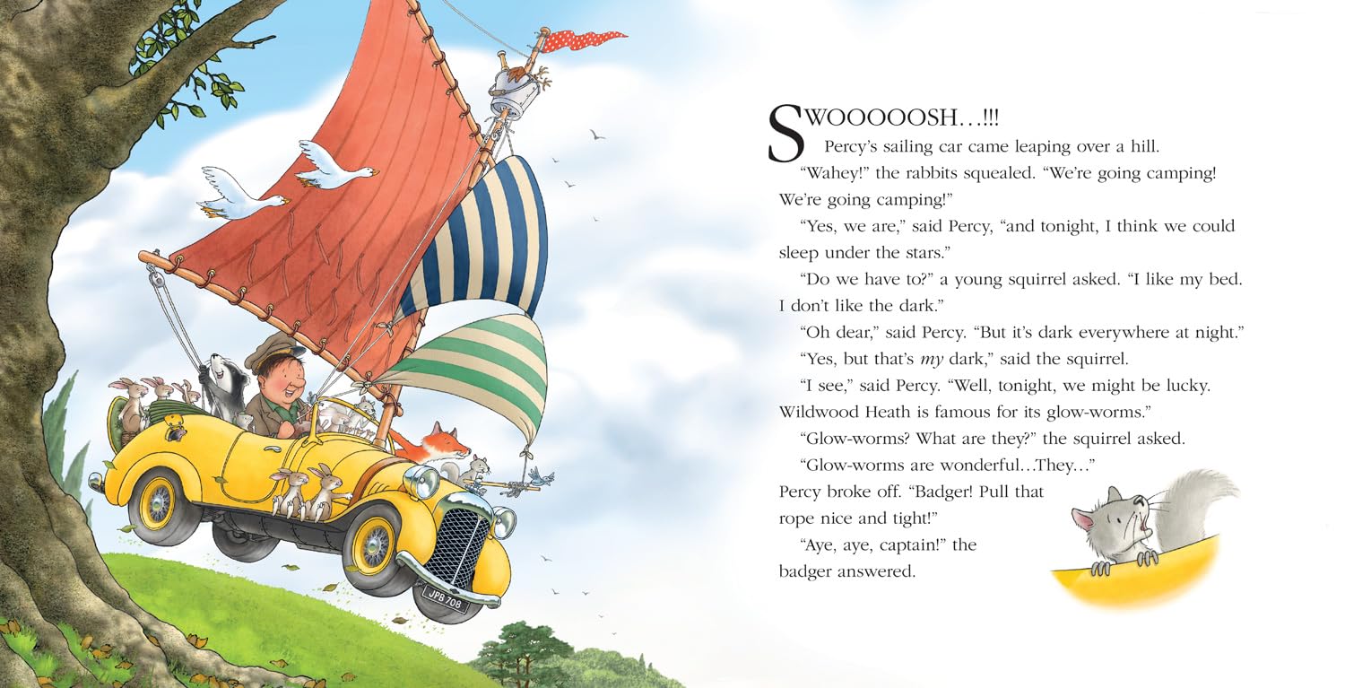 Once Upon a Journey: A funny new illustrated children’s picture book about Percy the Park Keeper and his animal friends!
