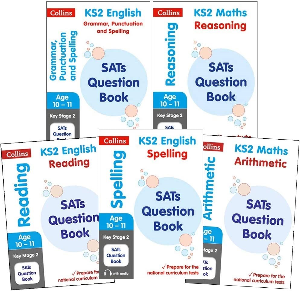 SATs Question Books KS2: 5 Book Collection