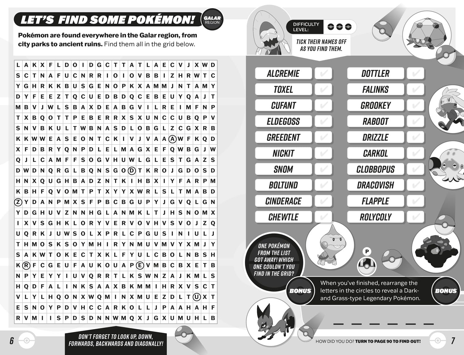 Pokémon Word Games
