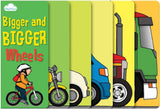 Milly & Flynn Bigger and Bigger Wheels Book