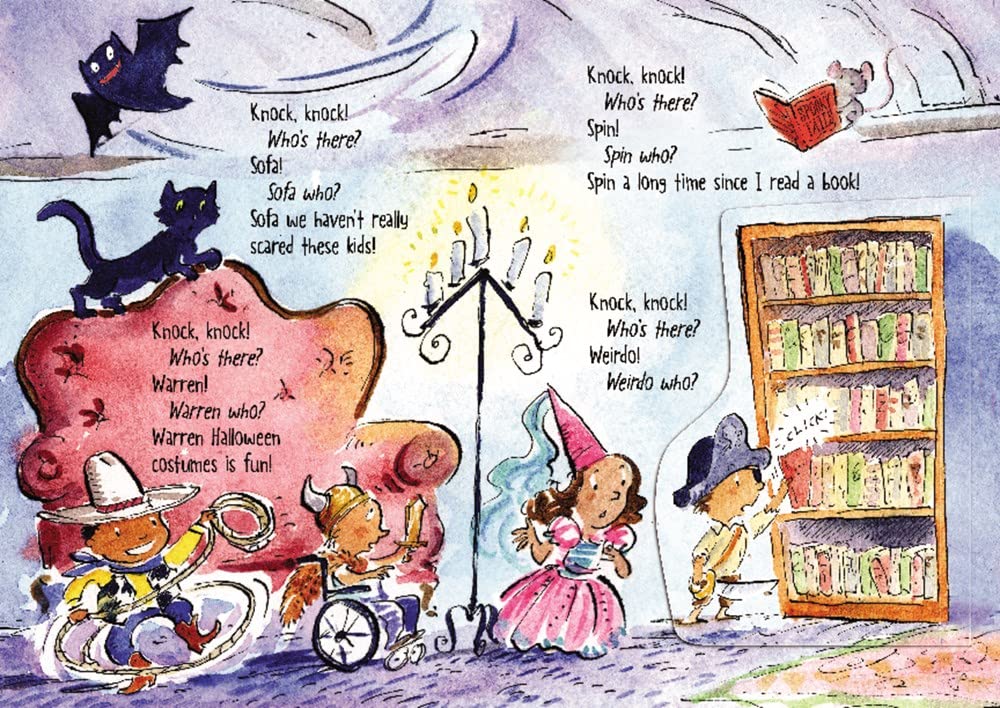Boo Who?: And Other Wicked Halloween Knock-Knock Jokes: A Lift-The-Flap Halloween Joke Book for Kids (Lift-the-flap Joke Books)