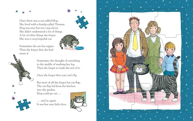Mog the Forgetful Cat Jigsaw Book