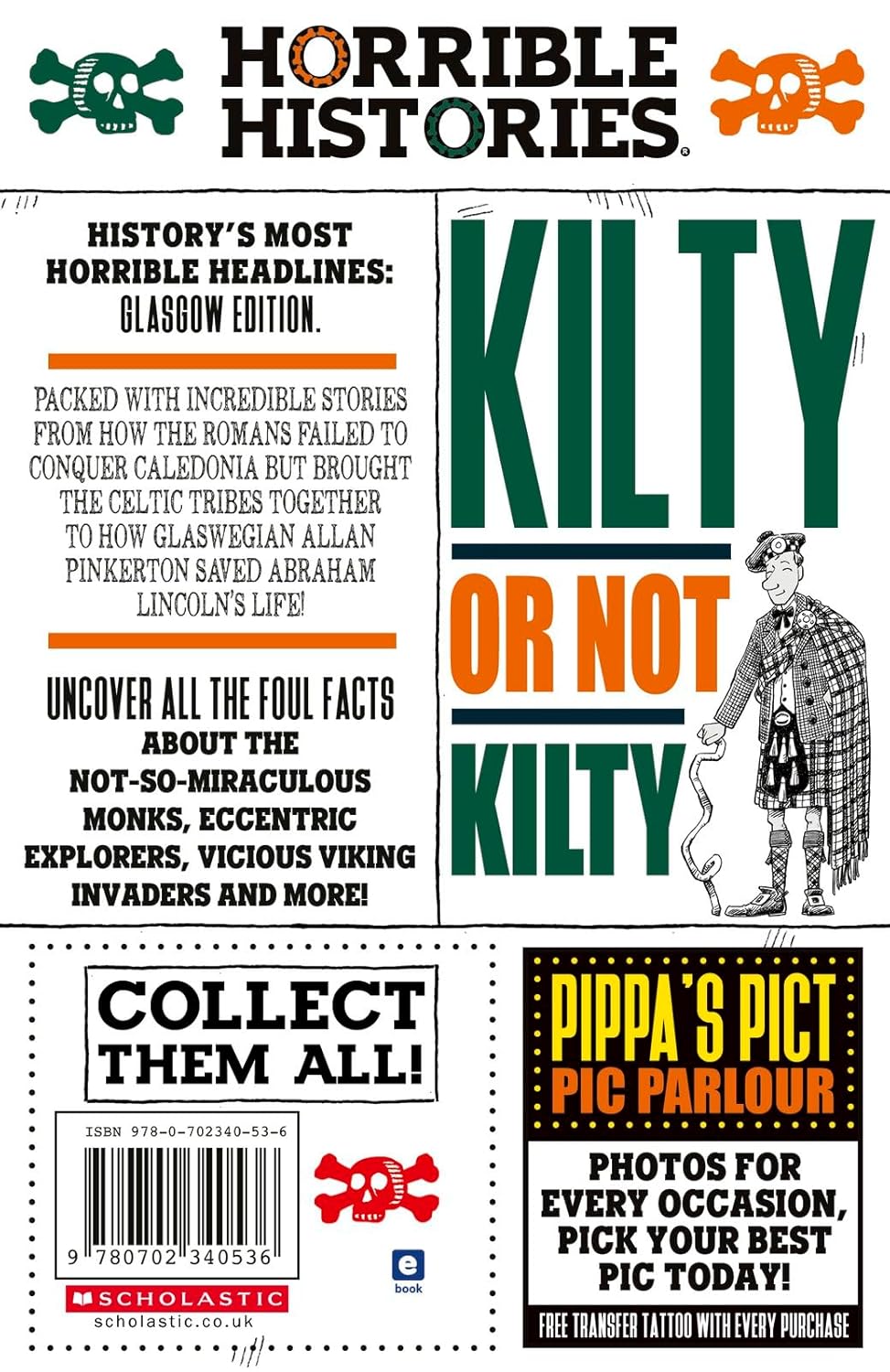 Glasgow (Newspaper Edition) - Horrible Histories (Paperback)