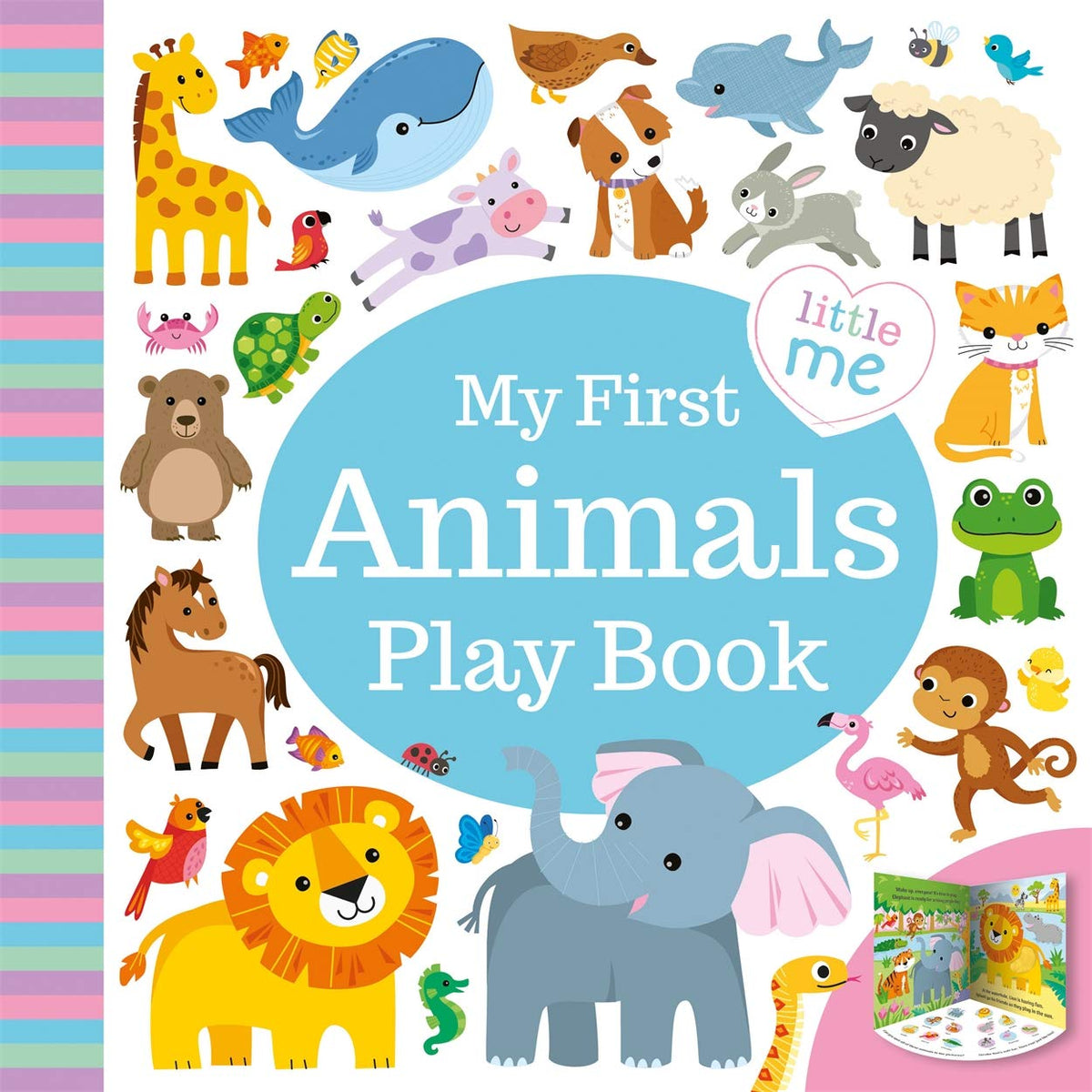 My First Animals Play Book (Little Me - Carousel Book)