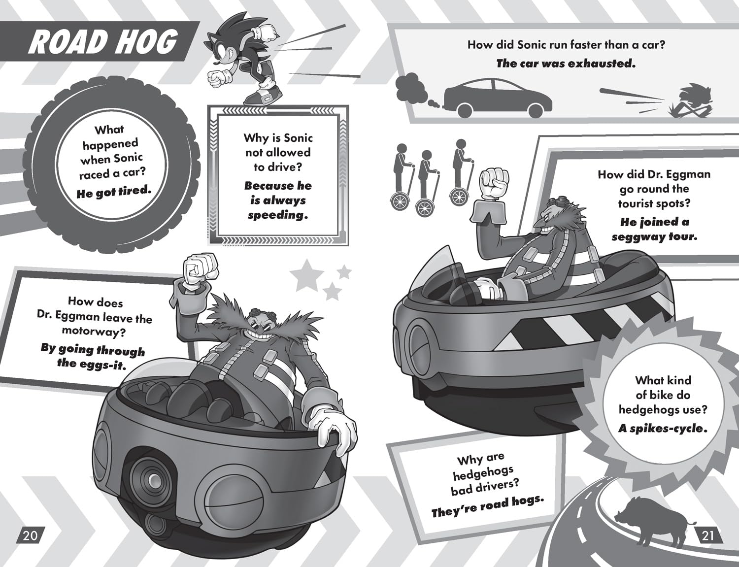 Sonic The Hedgehog Joke Book