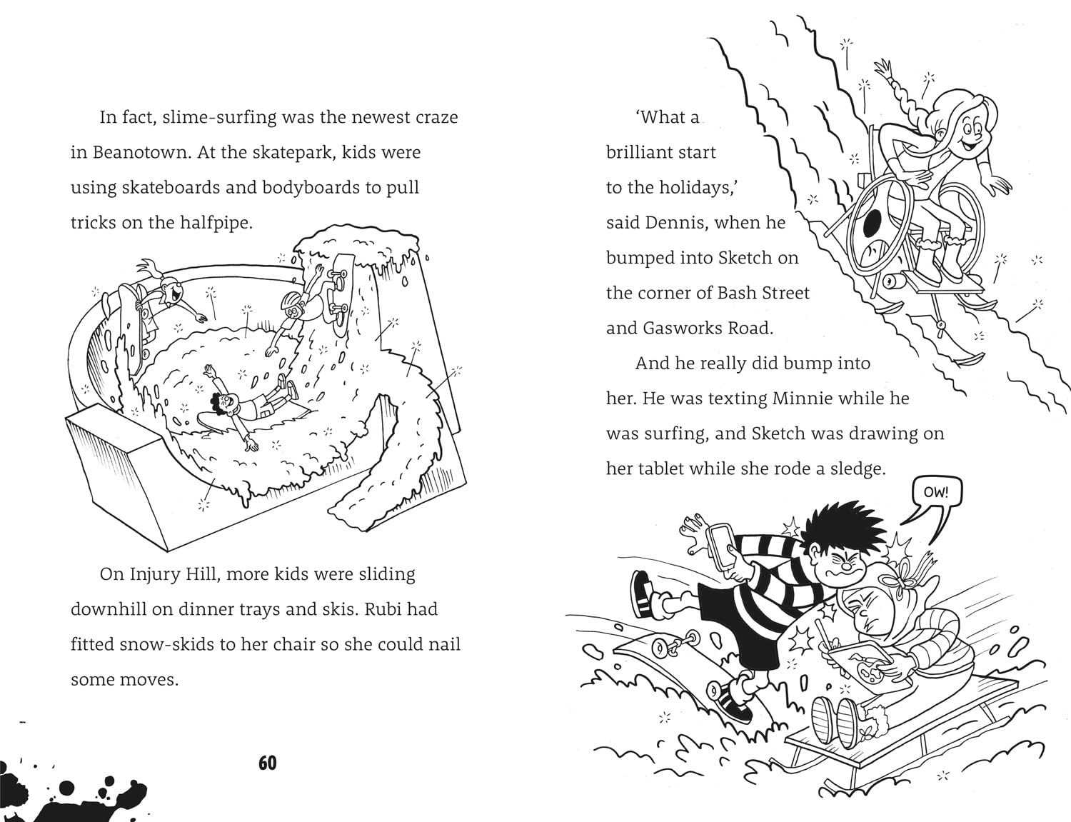 Beano Dennis & Gnasher: Super Slime Spectacular: Book 4 in the funniest illustrated series for children – a perfect Christmas present for funny 7, 8, ... year old kids – new for 2022! (Beano Fiction)