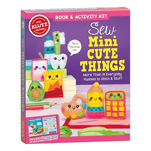 Klutz Sew Mini Cute Things [toy] Editors of Klutz