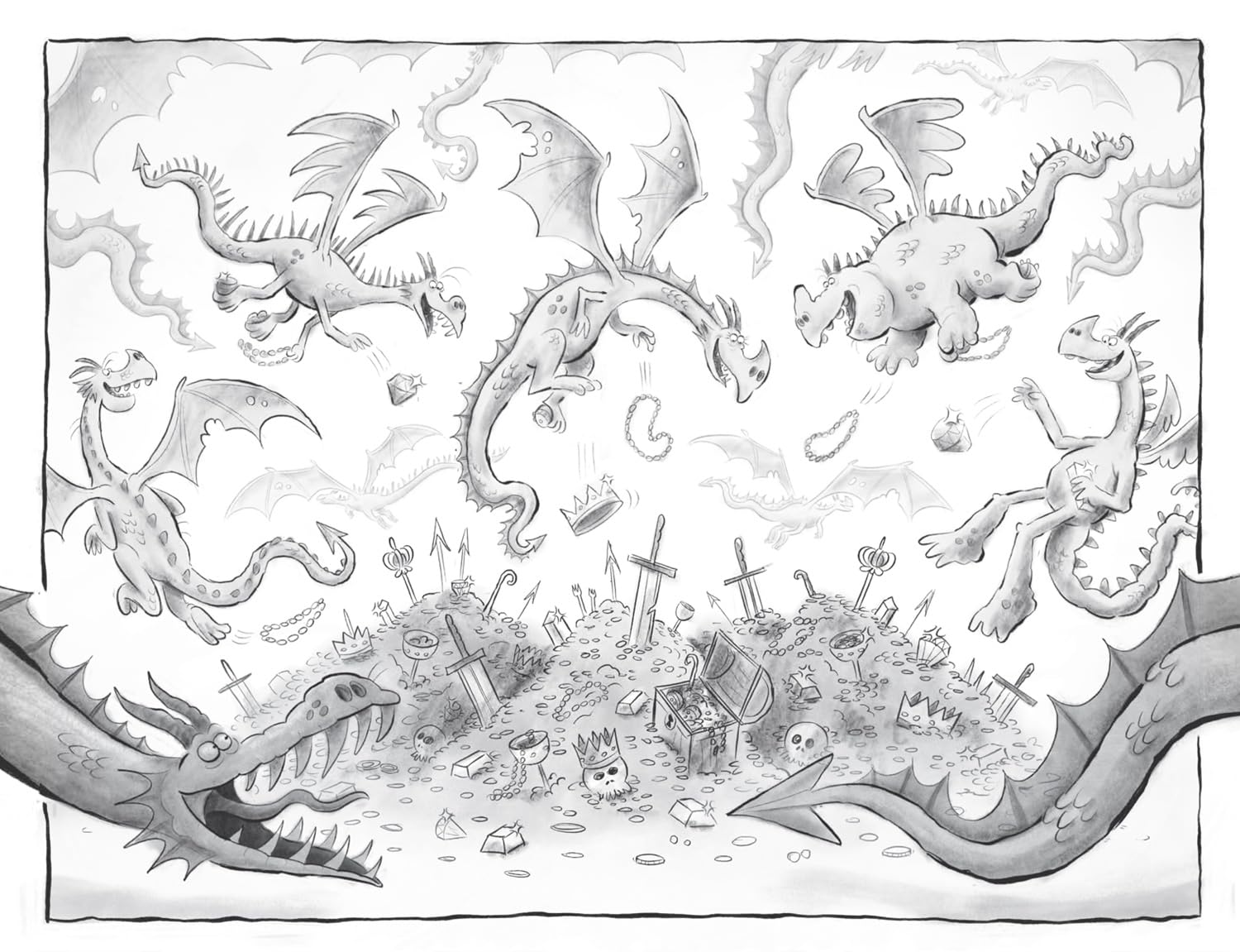 Just Add Dragons: The funniest illustrated children’s fantasy monster series - the perfect summer read for kids in 2024!: Book 3 (Monster Hunting) [paperback] Mark, Ian,Ghibault, Louis [May 09, 2024]