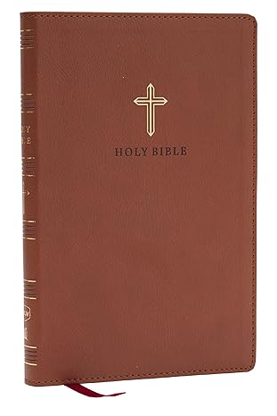 NKJV Holy Bible, Ultra Thinline, Brown Leathersoft, Red Letter, Comfort Print: New King James Version, Brown, Leathersoft, Ultra Thinline Bible, Red Letter, Comfort Print