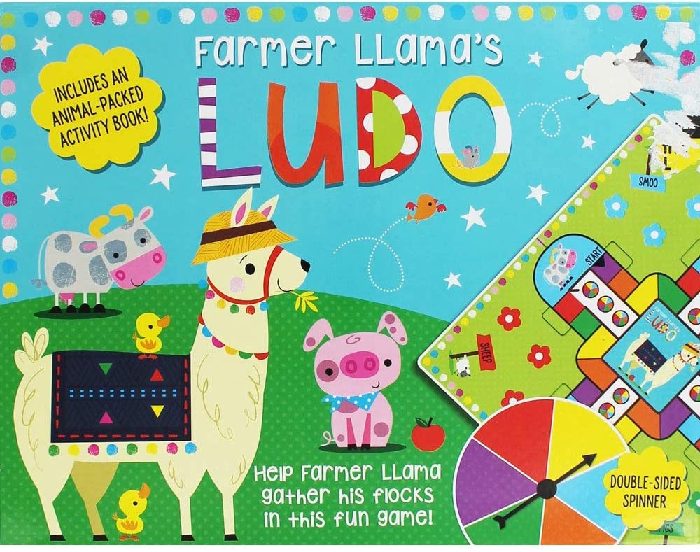 Make Believe Ideas Farmer Llamas Ludo
