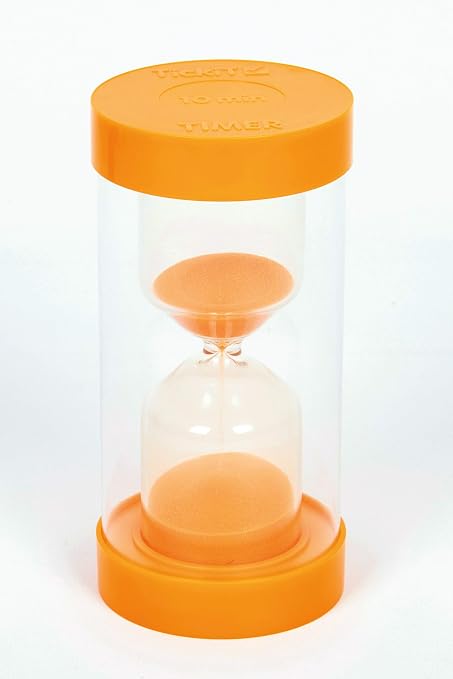 Orange Sand Timer 10 Mins