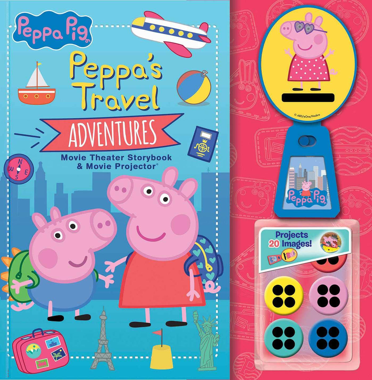 Peppa’s Travel Adventures: Movie Theater Storybook & Movie Projector