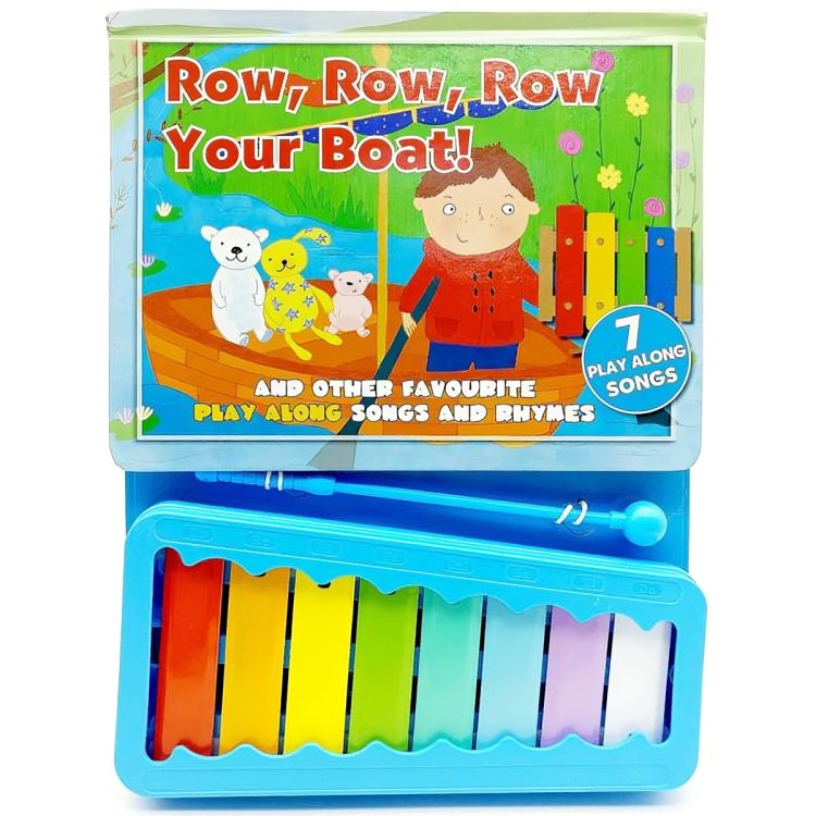 Row, Row, Row Your Boat! Xylophone play along songs.