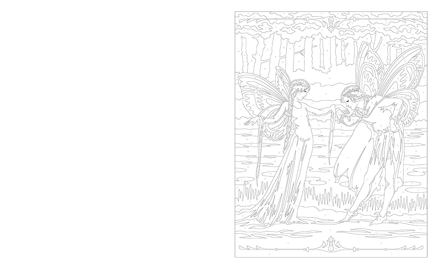 Fairies Colour by Numbers (Arcturus Colour by Numbers Collection, 17)