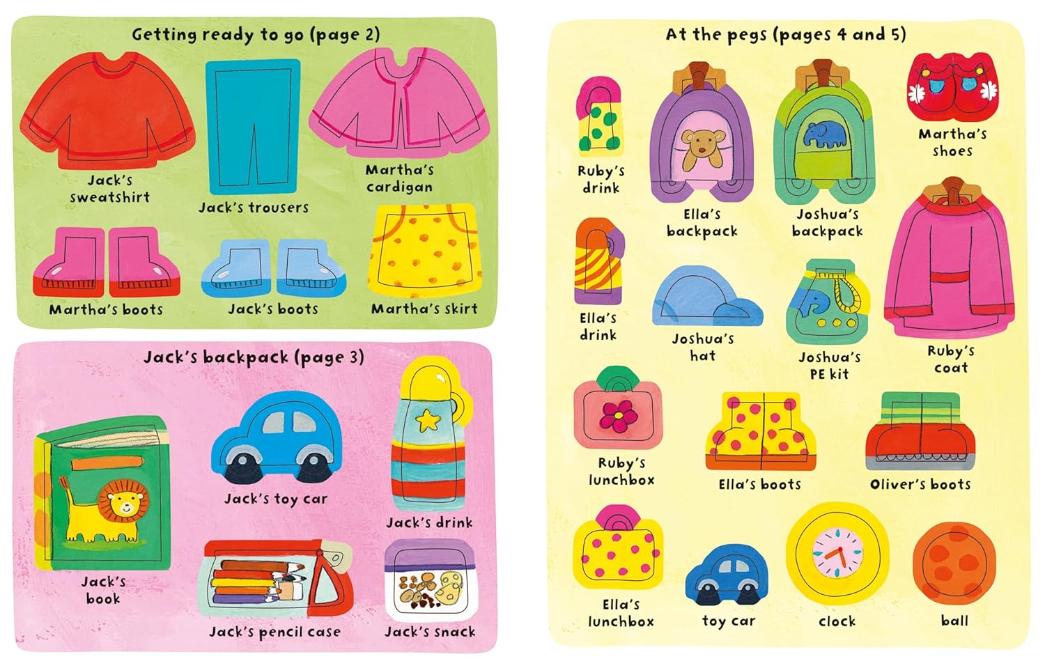 Starting School Sticker Book (Getting Dressed Sticker Books)