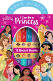 Disney Princess - I Can Be Princess My First Library Board Book Block 12-Book Set